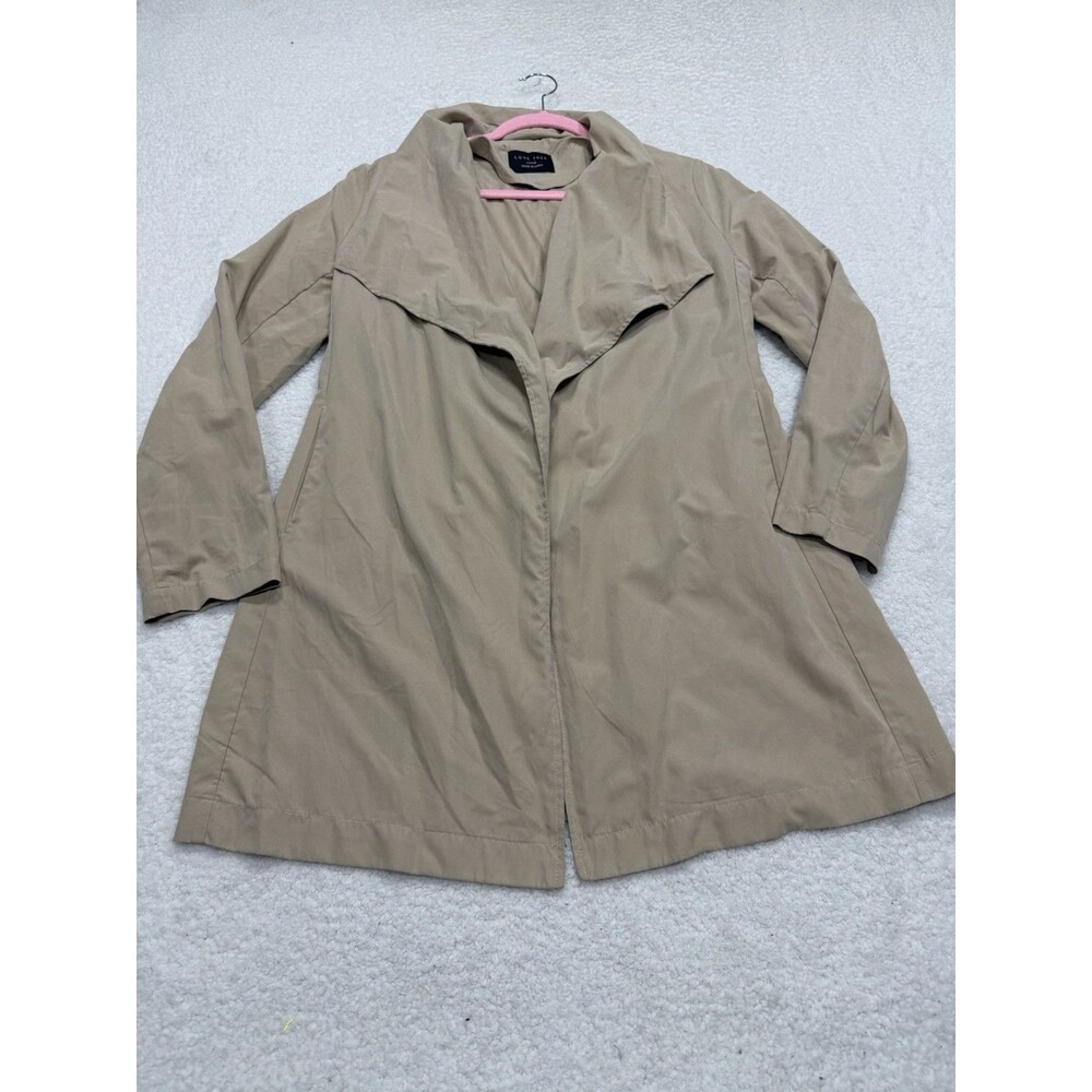 Love Tree Jacket Women Khaki Lightweight Preppy Retro Boho Large